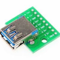 USB-A 3.0 female connector breakout module